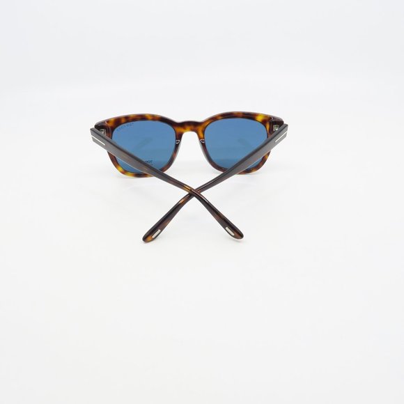 TF676 54N Tom Ford New Havana/ Blue Men's EUGENIO Sunglasses 52mm with box - Picture 6 of 6